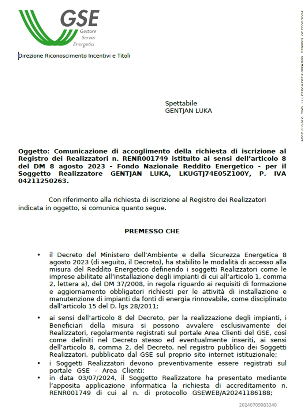 Impianto fotovoltaico gratuito: nuova legge dello stato italiano